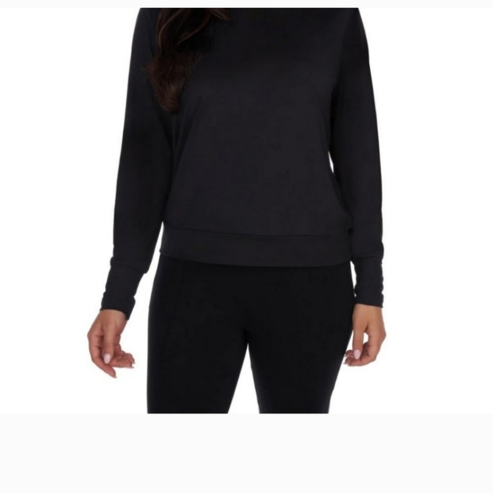 Lukka Lux 2-PACK Ladies Long Sleeve T-Shirt Wicking Relaxed,NWT - Picture 5 of 5
